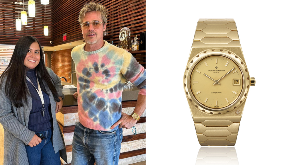 brad-pitt-just-paired-one-of-vacheron-constantin’s-coolest-watches-with-a-sweater-and-jeans