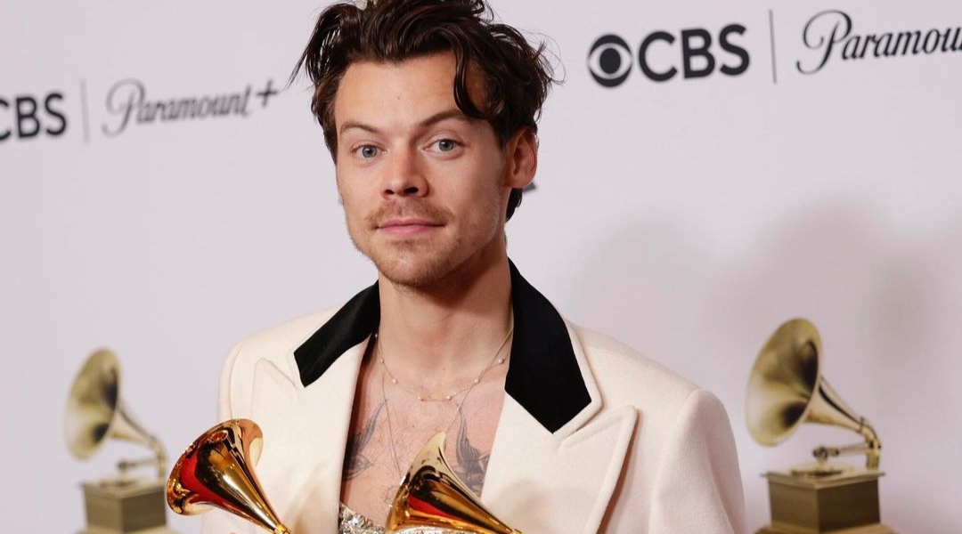 with-gratitude-and-appreciation:-harry-styles-takes-home-album-of-the-year-award-at-the-2023-grammys