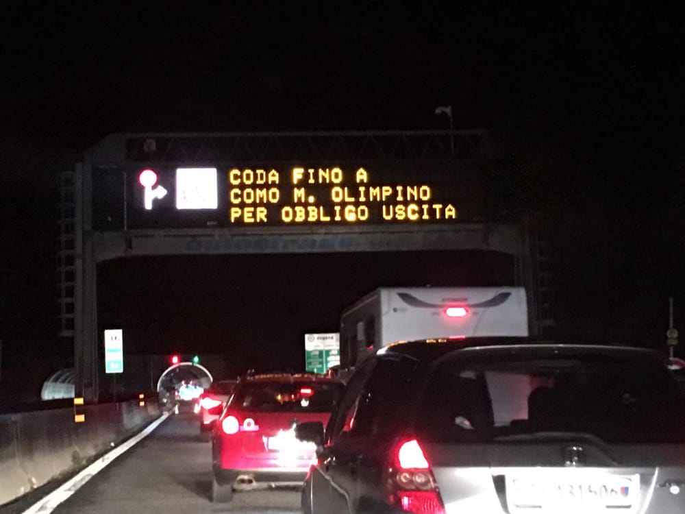 a-febbraio-nuove-chiusure-notturne-sull'autostrada-tra-chiasso-e-como