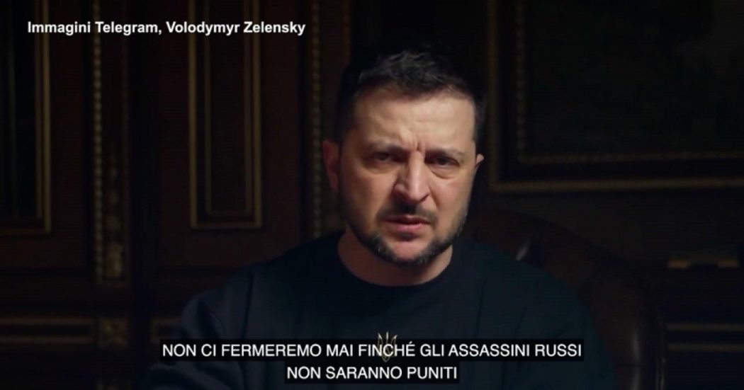 un-anno-di-guerra,-il-videomessaggio-di-zelensky:-“ucraina-ha-unito-il-mondo.-non-ci-fermeremo-fino-a-quando-assassini-russi-non-saranno-puniti”-–-il-fatto-quotidiano